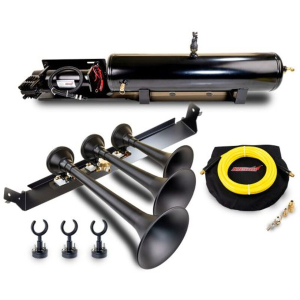 Kleinn 09-14 Ford F-150/ Raptor Onboard Air System w/ Model 730 Horns - VELO-734