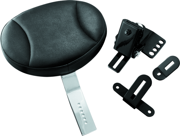 Kuryakyn Plug-In Driver Backrest 97-Up Touring Chrome - 1670
