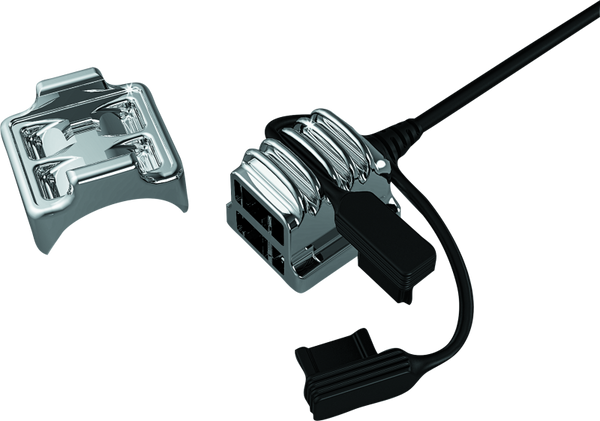 Kuryakyn USB Power Port Universal Charger Chrome - 1688