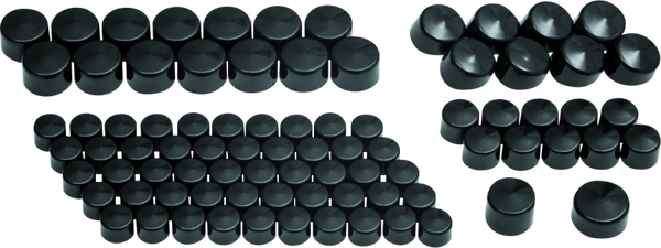 Kuryakyn Kool Kaps Engine Kit Milwaukee-8 Gloss Black - 2465