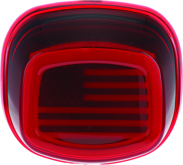 Kuryakyn Freedom Taillight Red Lens Without License Light - 2925