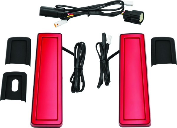 Kuryakyn Tracer Filler Panel Lights Red Lens - 2952