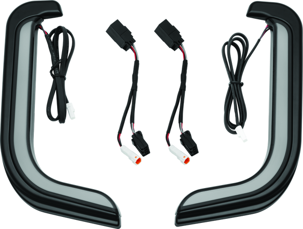 Kuryakyn Tracer LED Fairing Lower Accents Black - 2957