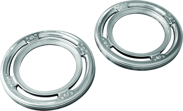Kuryakyn Rear Speaker Accents For Harley-Davidson Chrome - 3792