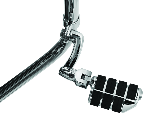Kuryakyn Longhorn Offset Dually ISO Peg With 1-1/2in Clamp Chrome - 4574