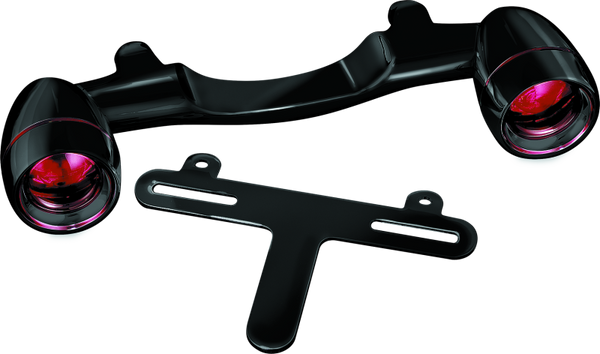 Kuryakyn Bullet Light Rear Turn Signal Bar Gloss Black - 5405