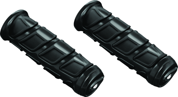 Kuryakyn Kinetic Grips Universal 1in Gloss Black - 6373