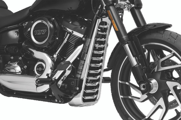 Kuryakyn Precision Chin Spoiler M8 Softail Models, Chrome - 6464