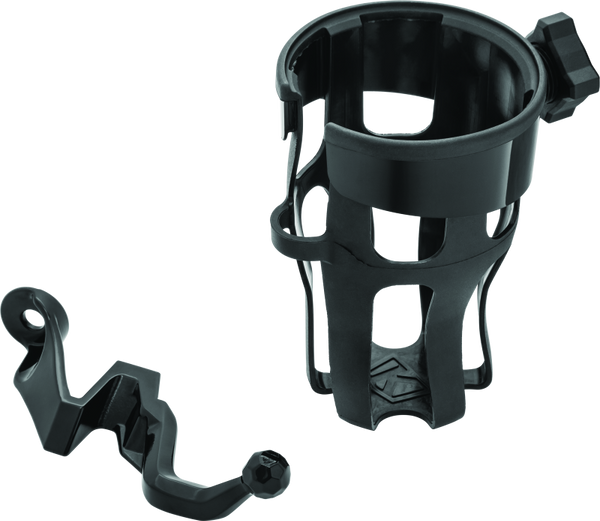 Kuryakyn Reflex Drink Holder-Passenger Mount Black - 6493