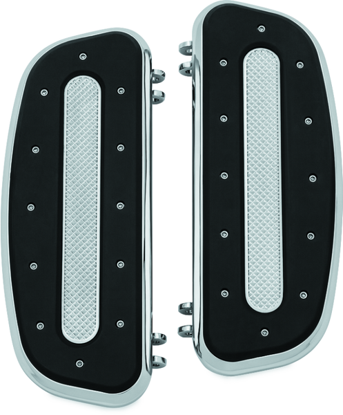 Kuryakyn Heavy Industry Driver Floorboards Chrome - 7041