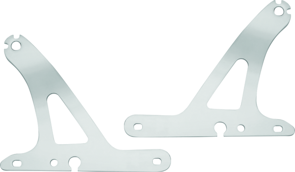 Kuryakyn Fixed Mounts Multi-Purpose Driver & Passenger Backrest 04-22 XL Models Chrome - 7097