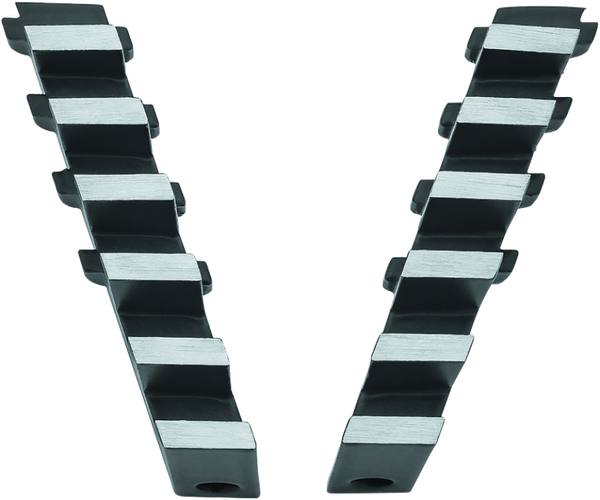 Kuryakyn Exhaust Port Fillers For Indian Black & Raw - 7187