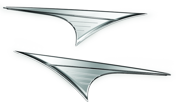 Kuryakyn Side Body Accents For Trikes Chrome - 7274