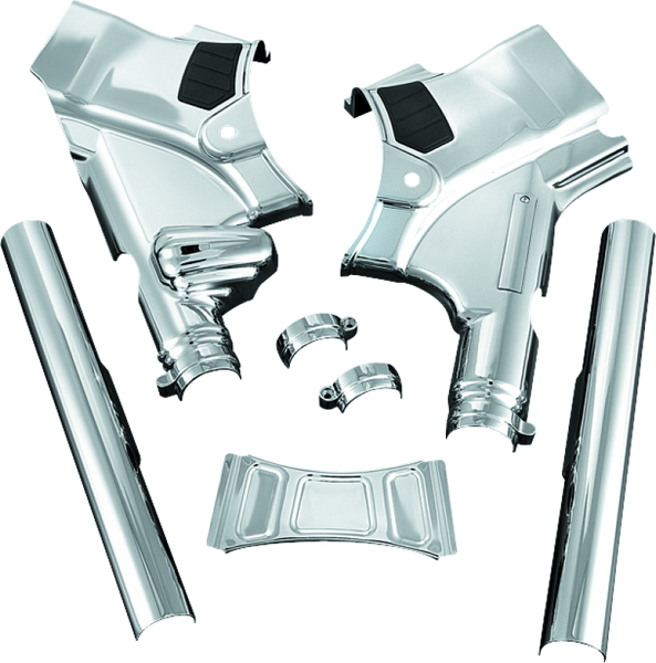 Kuryakyn Neck Cover For 09-13 Touring Models Chrome - 7832