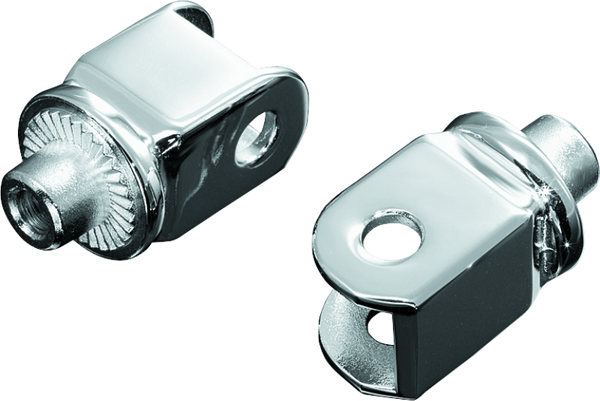Kuryakyn Splined Peg Adapter Honda Front Chrome - 8815