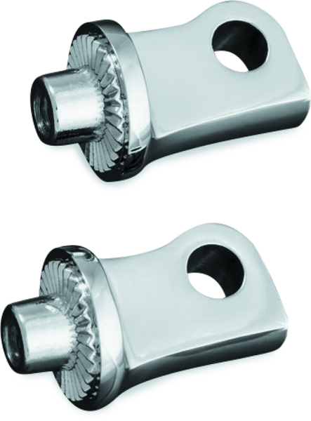 Kuryakyn Splined Peg Adapter Chrome - 8884