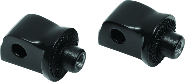 Kuryakyn Splined Passenger Peg Adapter Black - 8924