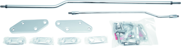 Kuryakyn 03-08 Dyna Forward Control Extenders Chrome - 9049