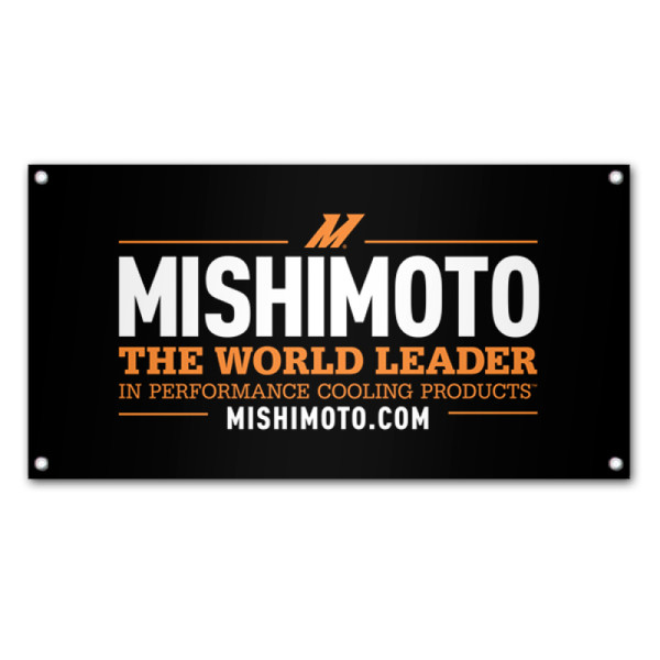 Mishimoto Promotional Banner World Leader - MMPROMO-BANNER-WLDRMD