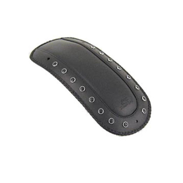 Mustang 08-21 Harley FL Touring Fender Bib w/Blk Pearl w/Studs - Black - 78036