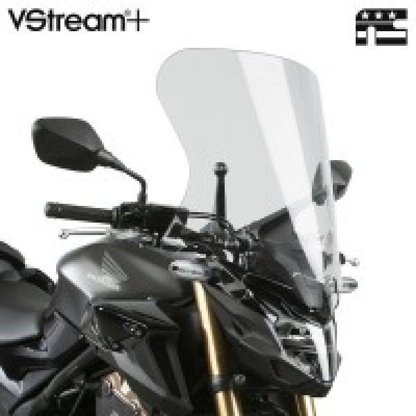 National Cycle 19-23 Honda CB500F- V Stream/ Wave Mid/Std. Windshield - Tinted - N20074