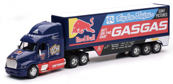 New Ray Toys Redbull TLD GASGAS Race Team Truck/ Scale - 1:32 - 11053