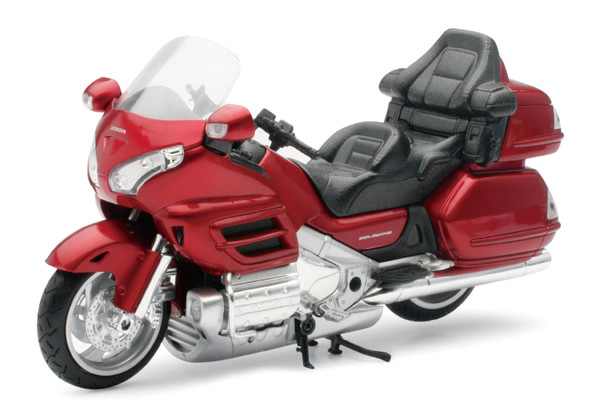New Ray Toys Honda Gold Wing Bike ( Red)/ Scale 1:12 - 57253A