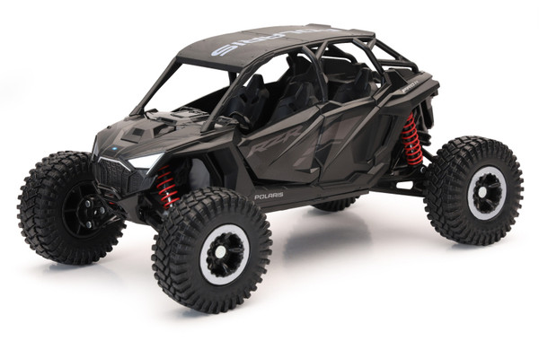 New Ray Toys Polaris RZR Pro R 4 Rock Crawler Stealth Black Scale - 1:18 - 58466B