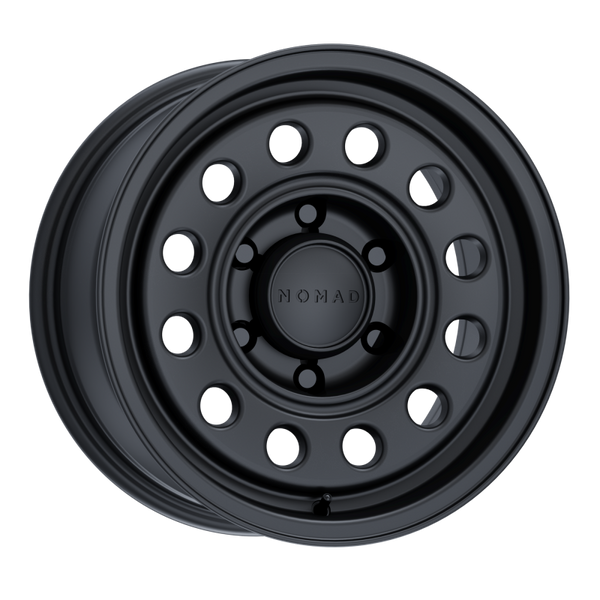 Nomad N501SB Convoy 17x8.5in / 6x139.7 BP / 0mm Offset / 106.1mm Bore - Satin Black Wheel - N501SB-78560-00