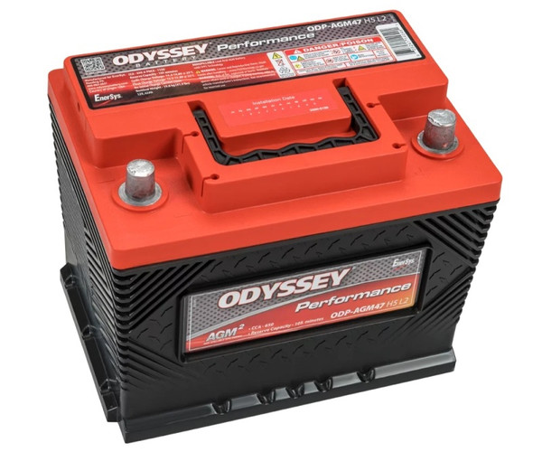 Odyssey Battery Auto/Truck/Heavy Duty & Commercial Performance AGM Battery (47-650) - ODP-AGM47 H5 L2