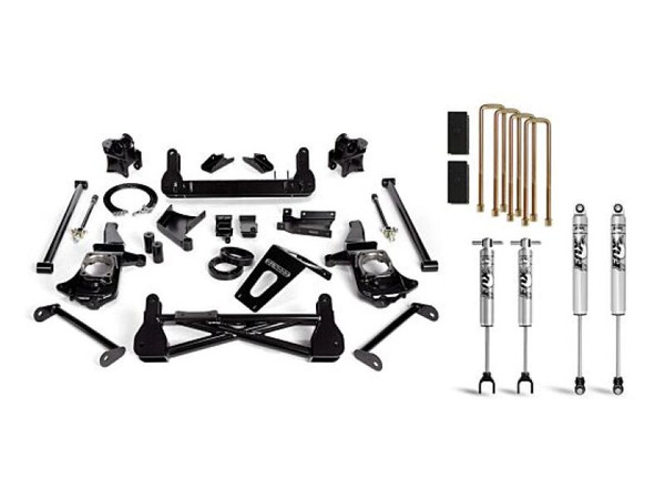Cognito 11-19 Chevy/GMC Silv/Sierra 2500/3500 HD 2WD/4WD 7in Std Lift Kit w/ Fox PSMT 2.0 Shocks - 110-P0780