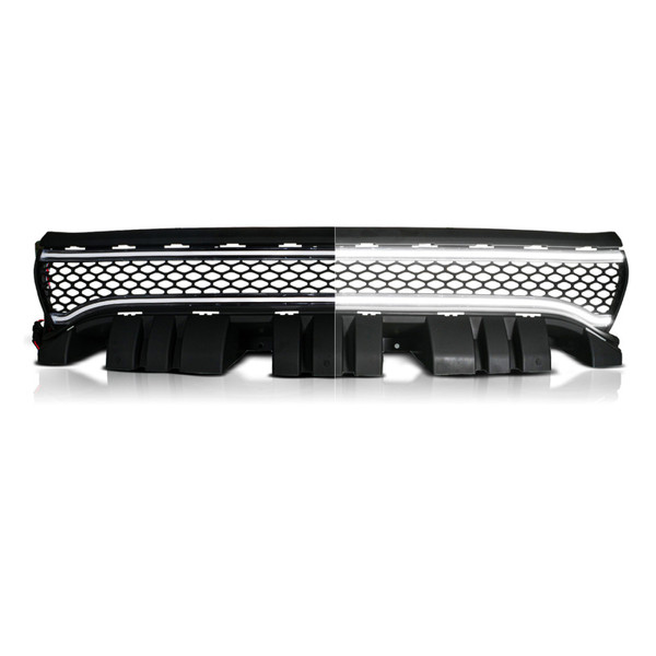 ANZO 15-23 Dodge Charger Black LED Grille w/ Initiation & Running Light/DRL Bar - 901028