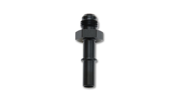 Vibrant -8AN to 5/16in Quick Connect Push On EFI Adapter Fitting - Black - 16883