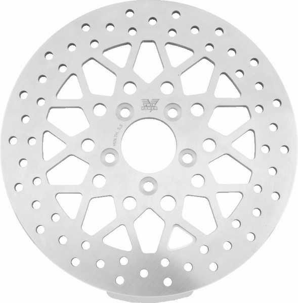 Twin Power 08-Up FLH FLT Rear 11.8 Solid Rotor Mesh - 666830