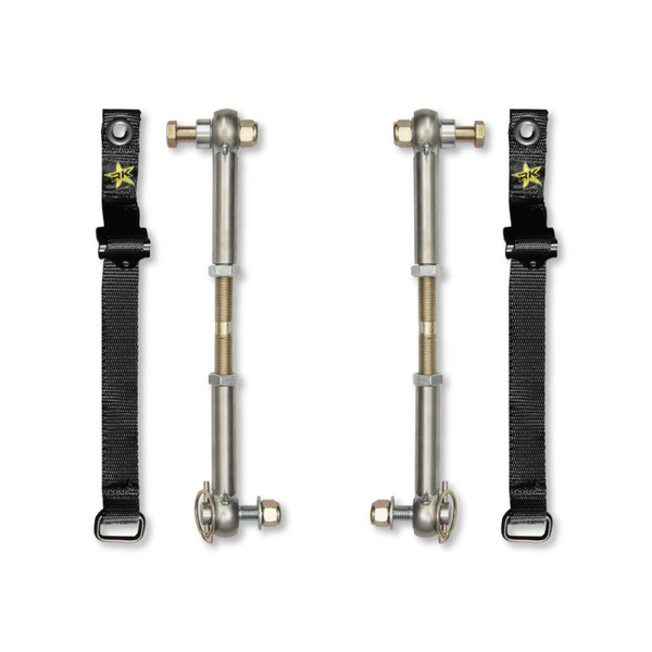 Rock Krawler 07-18 Jeep Wrangler JK/JKU Sway Bar Disconnect Kit - Front - RK04771K