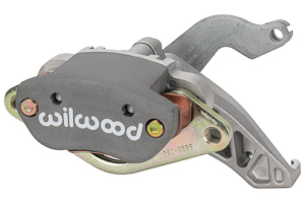 Wilwood Caliper-MC4 Mechanical-R/H Grey w/ Logo 1.11in Piston .39in Disc - 120-17271