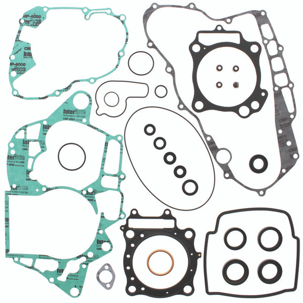 QuadBoss 04-05 Honda TRX450R Complete Gasket Set w/ Oil Seal - 564052
