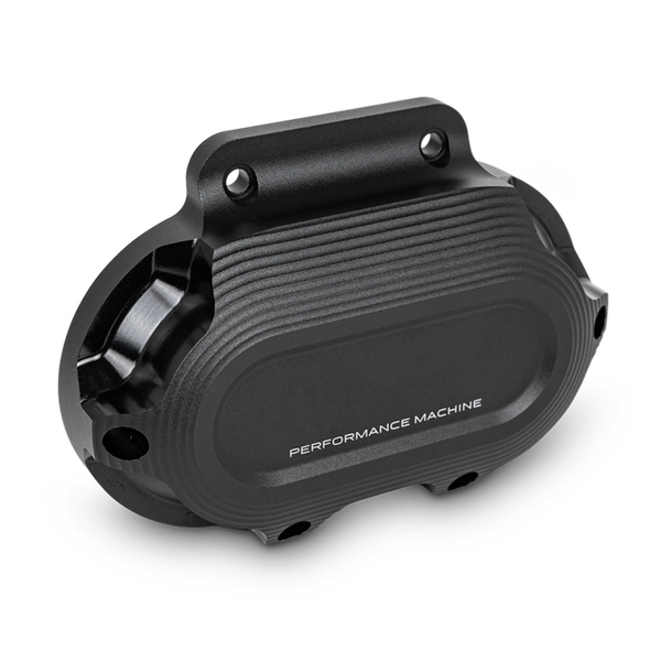 Performance Machine Cable Clutch Cover Race Series - Black Ops - 0177-2077-SMB