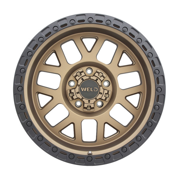 Weld Off-Road W115 17X9 Cinch 5X114.3 5X127 ET00 BS5.00 Satin Bronze / Satin Black 78.1 - W11579026500