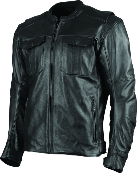 Speed and Strength Band of Brothers Leather Jacket Black - 2XL - 880369