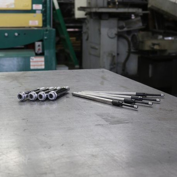 S&S Cycle 2017+ M8 Models Quickee Adjustable Pushrods w/ Cover Keepers - 930-0123