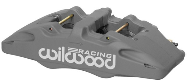 Wilwood Caliper-Forged Dynapro 6 5.25in Mount-Anodized-L/H 1.62/1.38in/1.38in Pistons .81in Disc - 120-13429