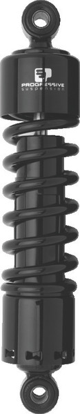 Progressive Harley 412 Series Shocks 13.5in - Black - 412-4083B