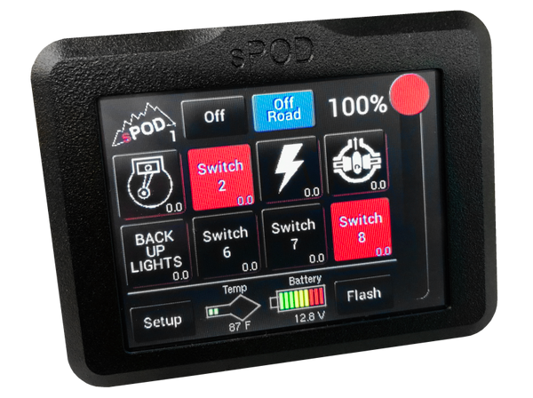 Spod 8 Circuit Systems Add-On Touchscreen - 860800