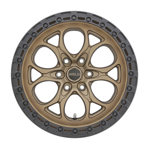 Weld Off-Road Ledge Six 20x9 / 6x135 BP / ET00 / BS5.00 Satin Black Wheel - W10609089500