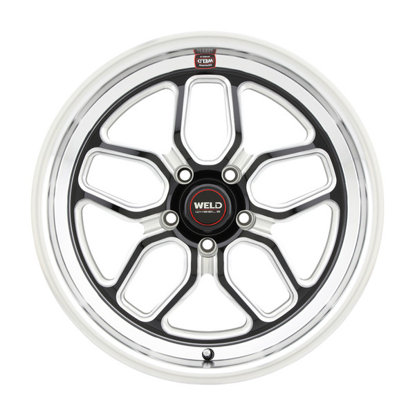 Weld S107 18X8 Laguna 5X120.7 ET00 BS4.50 Gloss Black MIL Dia 78.1 - S10788063450
