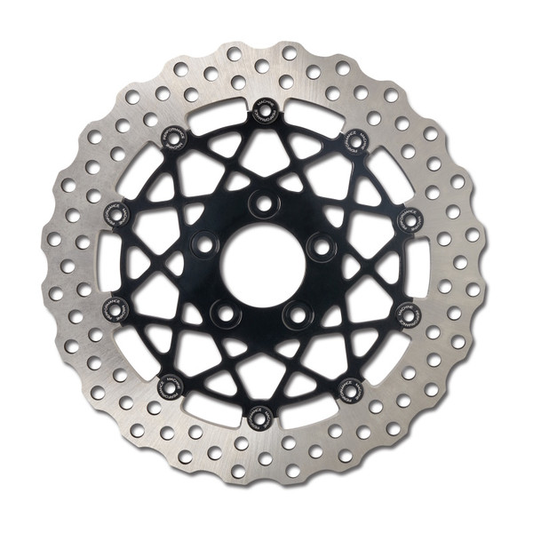 Performance Machine 11.5 Speedstar Front - Black Ano - 0133-1538S-B