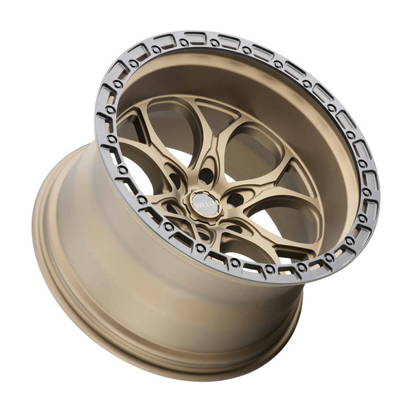 Weld Off-Road W106 20X10 Ledge 6X135 ET-18 BS4.75 Satin Bronze / Black Ring 87.1 - W10600089475