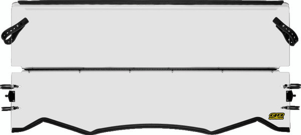 QuadBoss 16-22 Kawasaki KRF800 Teryx Folding Windshield - 375616