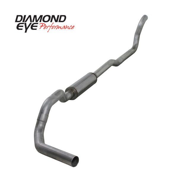 Diamond Eye KIT 4in TB SGL AL: 2-WHEEL DRIVE ONLY 89-93 DODGE CUMMINS 5.9L - K4209A